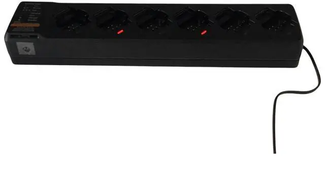 Alt view image 2 of 7 - Motorola PMPN4588A 6-Way Charger for Motorola Curve Series 2-Way Radios