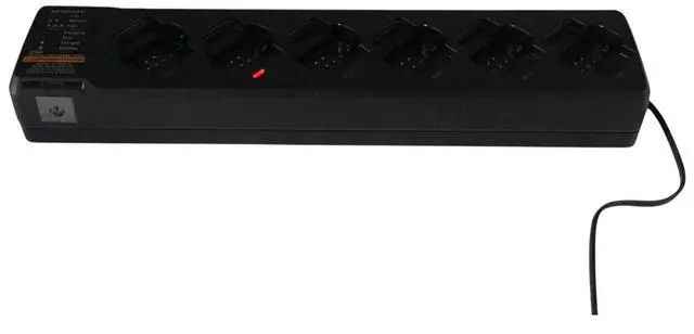 Alt view image 3 of 7 - Motorola PMPN4588A 6-Way Charger for Motorola Curve Series 2-Way Radios