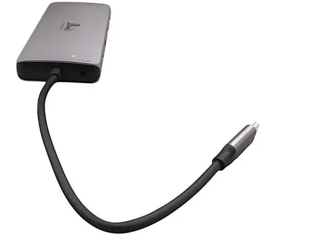 Alt view image 6 of 7 - Lionwei USB-C HUB Docking Station 11 in 1 LIUC3310