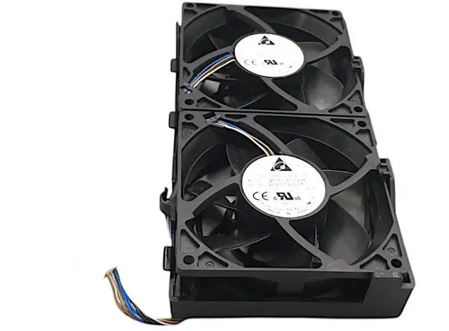 Alt view image 2 of 5 - Cooling Fan Case Fan For HP Z600 Workstation QFR0912VH 468773-001 DC12V