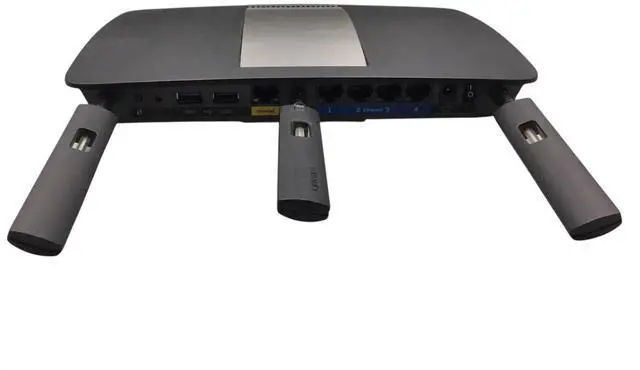 Alt view image 6 of 7 - Linksys EA6900 V1.1 AC1900 4 Port Smart Wi-Fi Wireless Dual-Band Router, w/o Adapter