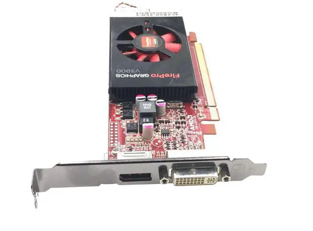 Alt view image 3 of 7 - AMD FIREPRO V3900 GDDR3 DVI DP 1GB PCI-E GRAPHICS CARD LOW PROFILE M8-1(12)