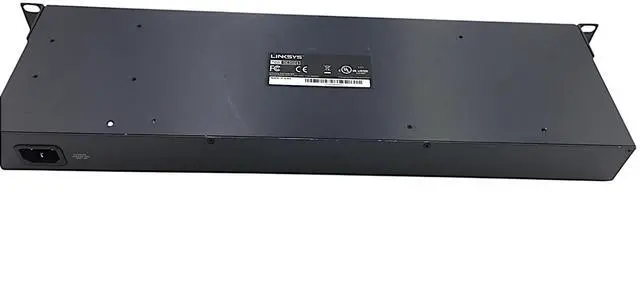 Alt view image 5 of 7 - Linksys SE3024 Metallic 24-Port Gigabit Ethernet Switch w/ Rack Mount Ears