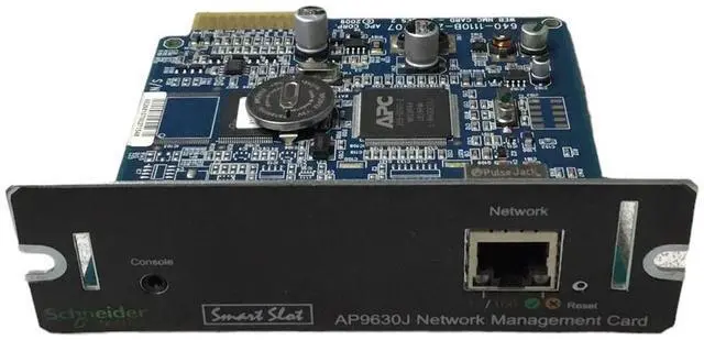Main image of Schneider Electric APC Smart Slot #AP9630 AP9630J Network Management Card