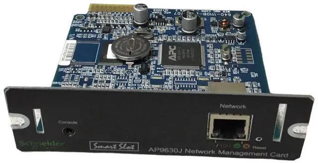Alt view image 6 of 6 - Schneider Electric APC Smart Slot #AP9630 AP9630J Network Management Card