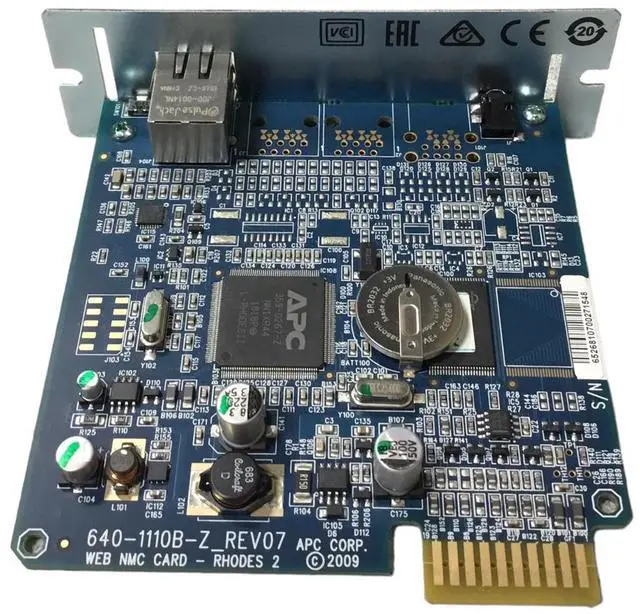 Alt view image 3 of 6 - Schneider Electric APC Smart Slot #AP9630 AP9630J Network Management Card