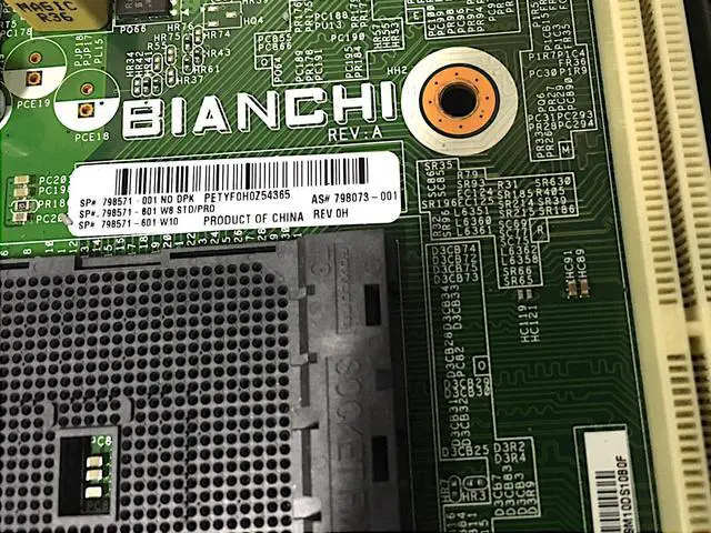 Alt view image 7 of 7 - HP Elite 705 G2 798571-001 798073-001 BIANCHI MT/SFF Motherboard