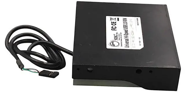 Alt view image 3 of 6 - SIIG All-In-One Universal Hi-Speed USB 2.0 Card Reader W/ Cables JU-MR0112-S1