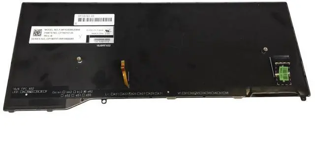 Alt view image 3 of 3 - Keyboard For Fujitsu FJM16J6300JD859 CP728761-01