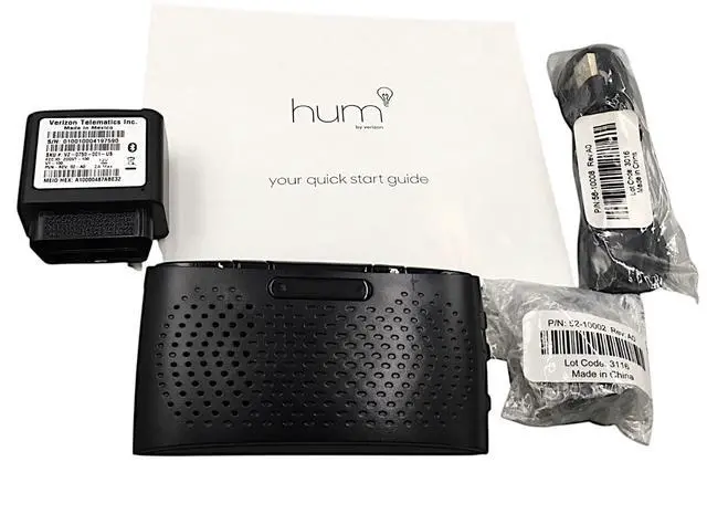 Alt view image 2 of 7 - Hum by Verizon Vehicle Tracking Diagnostic System OBD Car Finder Model AT-660