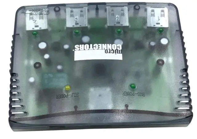 Alt view image 3 of 7 - Micro Connectors USB Universal Serial Bus HuB MQ4UH400B