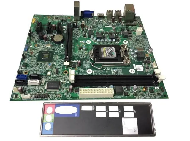 Alt view image 6 of 6 - Dell OPTIPLEX 390 Mini-ATX Motherboard LGA 1155/Socket H2 0M5DCD w/Shield