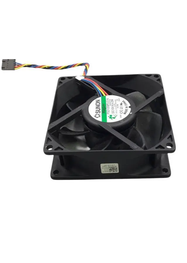 Alt view image 3 of 4 - Sunon PSD1209PLV2-A Dell Optiplex 9020 7020 Case Fan-A Maglev 12V 4.2W 5-pin