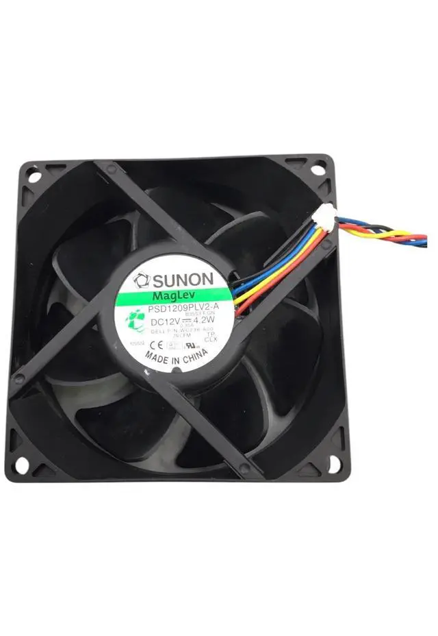 Alt view image 4 of 4 - Sunon PSD1209PLV2-A Dell Optiplex 9020 7020 Case Fan-A Maglev 12V 4.2W 5-pin