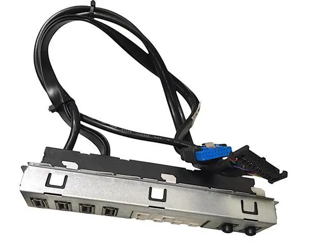 Main image of Dell Optiplex 9020 MiniTower Front USB, Audio LED IO Input / Output Panel 5F85N 05F85N