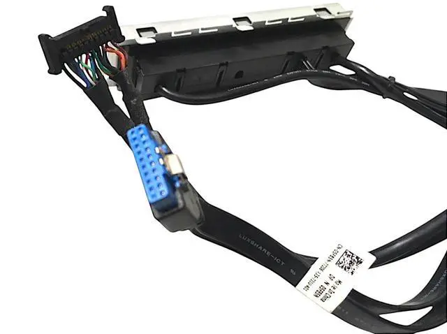 Alt view image 4 of 7 - Dell Optiplex 9020 MiniTower Front USB, Audio LED IO Input / Output Panel 5F85N 05F85N