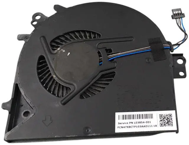 Main image of CPU Fan for HP ProBook 450 G5, 455 G5, 470 G5 Series Notebook L03854-001