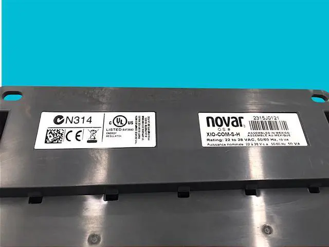 Alt view image 6 of 7 - Honeywell Novar XIO-COM-S-H Control Unit Module 22 to 28VAC 50/60Hz 10VA
