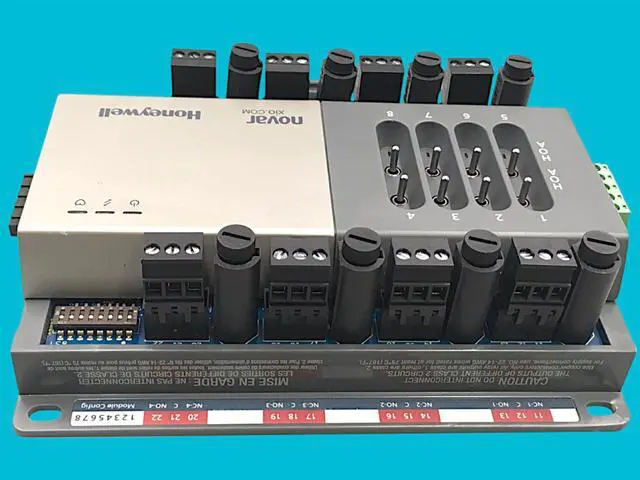 Alt view image 5 of 7 - Honeywell Novar XIO-COM-S-H Control Unit Module 22 to 28VAC 50/60Hz 10VA