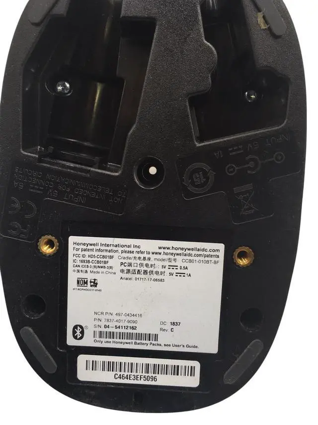 Alt view image 5 of 5 - HONEYWELL/ NCR 7837-4017-9090 Charging Base "ONLY"