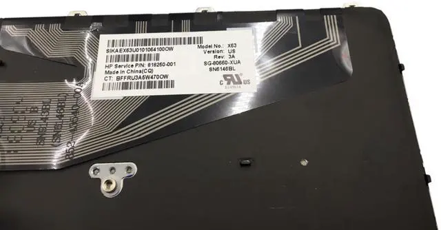 Alt view image 4 of 4 - HP PROBOOK 450 G4 LAPTOP BACKLIT KEYBOARD 818250-001 837551-001