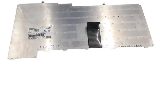 Alt view image 6 of 6 - Dell Precision M90 M6300 Keyboard - Model NSK-D5A01 - PN 0NC929