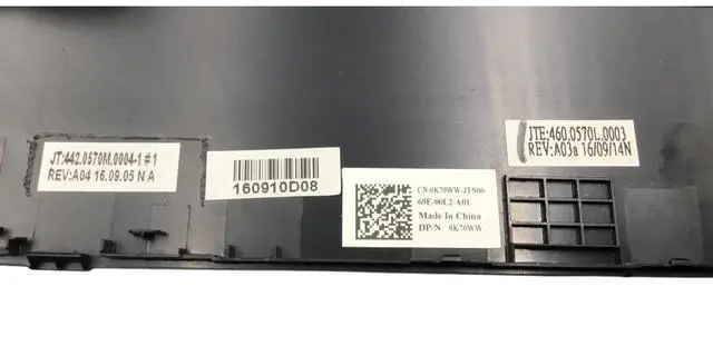 Alt view image 4 of 5 - Dell Latitude 3460 Laptop Back Cover Top Lid K70WW 0K70WW