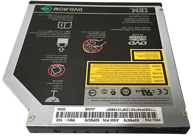 Main image of 92P6578 - Ultrabay Enhanced Device Dvd-rom Drive 9.5mm