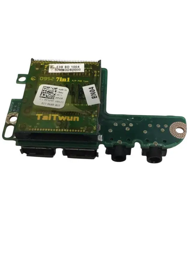 Alt view image 3 of 6 - Dell Laptop USB Audio Card Reader Board 0Y5XYF Dell Inspiron 1764