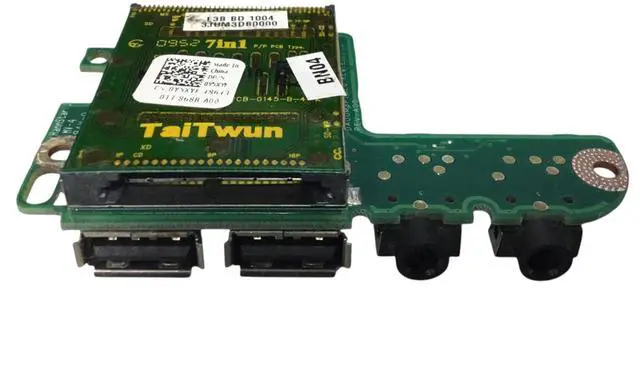 Main image of Dell Laptop USB Audio Card Reader Board 0Y5XYF Dell Inspiron 1764