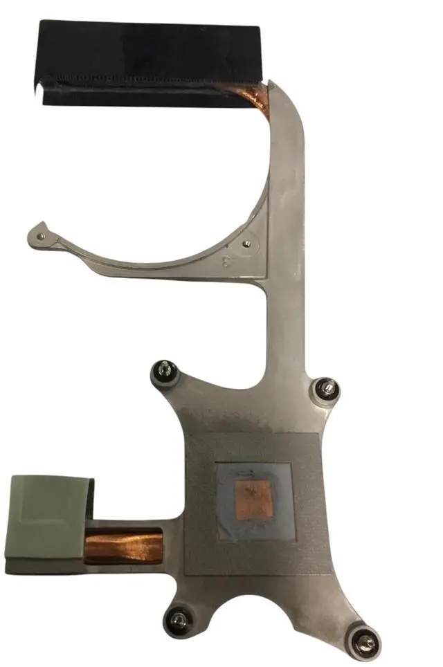 Alt view image 3 of 3 - Dell Latitude E6400 Laptop Cooling System Heat Sink CN-06888K 06888K