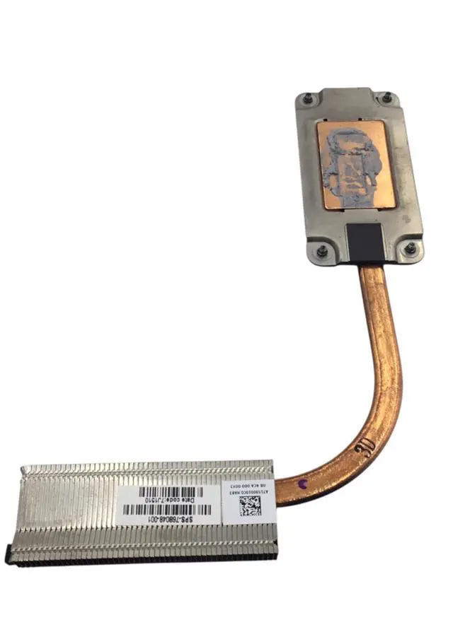 Alt view image 4 of 6 - HP ProBook 15.6" 450 G2 Genuine CPU Cooling Heatsink 768048-001
