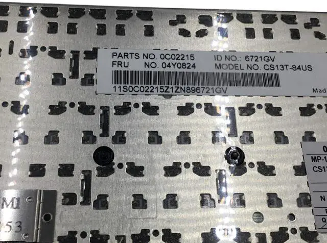 Alt view image 3 of 5 - Lenovo 04Y0824 Laptop Keyboard for ThinkPad T440 T440P T440S