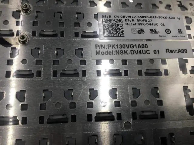 Alt view image 2 of 6 - Dell Latitude E6430 E6420 US English Non-Backlit Keyboard 0NVW27 NVW27