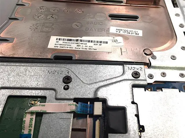 Alt view image 7 of 7 - HP ProBook 650 655 G2 G3 Series Palmrest Touchpad 840719-001 6070B0937802