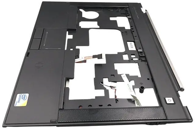 Alt view image 3 of 7 - Dell Latitude E6400 Laptop Palmrest Touchpad Buttons Top cover 02C5T3 2C5T3