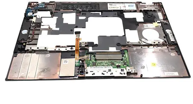 Alt view image 2 of 7 - Dell Latitude E6400 Laptop Palmrest Touchpad Buttons Top cover 02C5T3 2C5T3