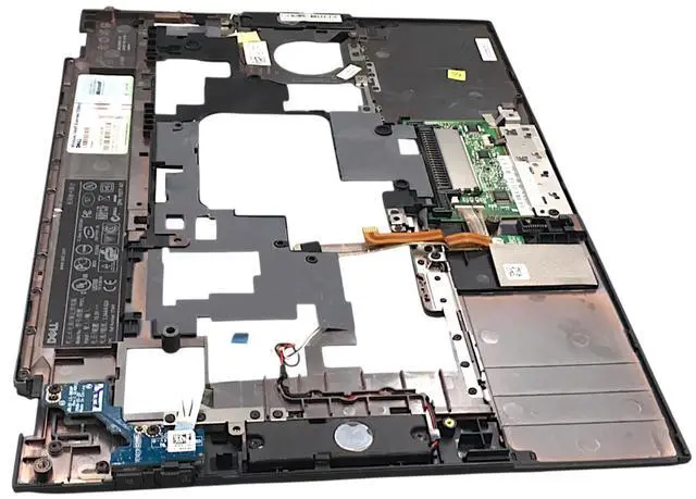 Alt view image 7 of 7 - Dell Latitude E6400 Laptop Palmrest Touchpad Buttons Top cover 02C5T3 2C5T3