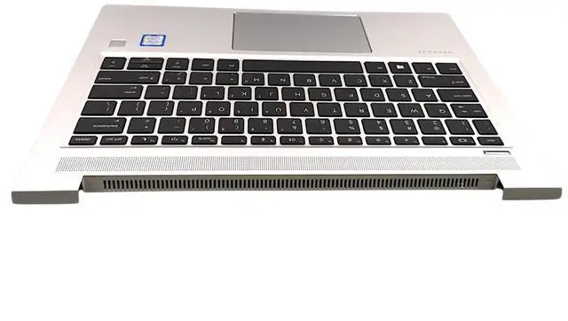 Alt view image 5 of 7 - For HP ProBook 430 G6 Palmrest Upper Case Backlit keyboard L44548-001