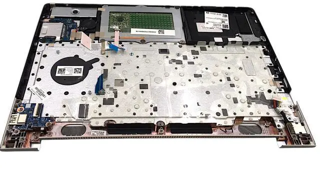 Alt view image 2 of 7 - For HP ProBook 430 G6 Palmrest Upper Case Backlit keyboard L44548-001