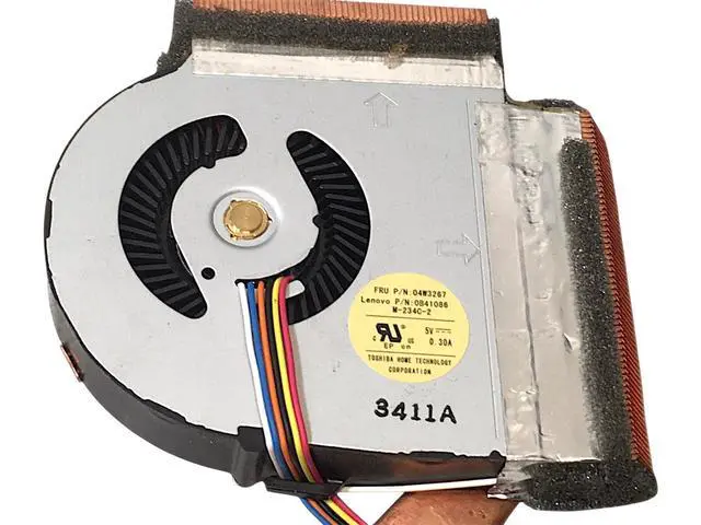 Alt view image 4 of 7 - Lenovo Thinkpad T430 T430i Laptop CPU Cooling Fan & Heatsink 04W3267 0B41086