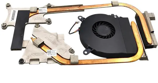 Alt view image 6 of 7 - Dell Latitude E6500 CPU Cooling Fan & Heatsink 0G628D / 0HW852 / 0YP387