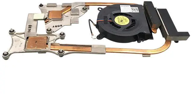 Alt view image 5 of 7 - Dell Latitude E6500 CPU Cooling Fan & Heatsink 0G628D / 0HW852 / 0YP387