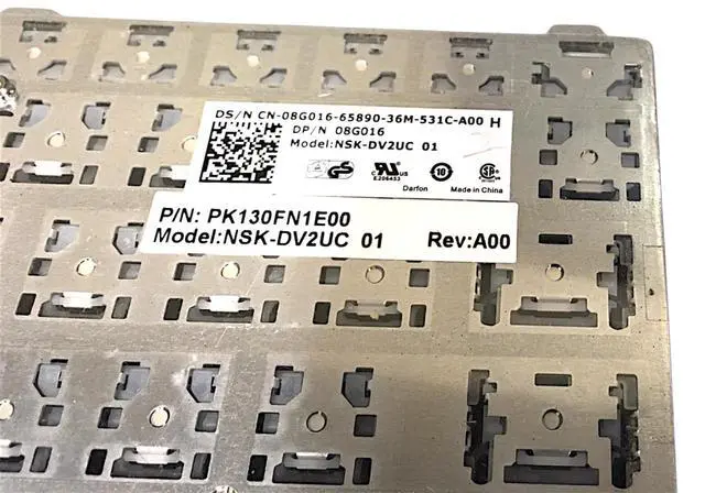 Alt view image 3 of 6 - Dell Latitude E5420 E6220 E6230 E6320 E6420 E6430 Laptop Keyboard 08G016 8G016