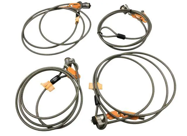 Main image of 4 of Kensington MicroSaver Keyed Notebook Lock Laptop Security Cable 6ft.