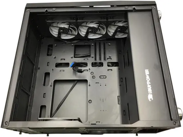 Alt view image 3 of 7 - iBUYPOWER PC Case RA09i-Series M01IB2020B061, black, Glass, w fans