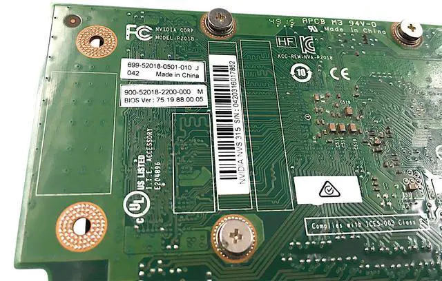 Alt view image 6 of 7 - HP Nvidia NVS 315 1GB DDR3 Workstation Graphics Card GPU