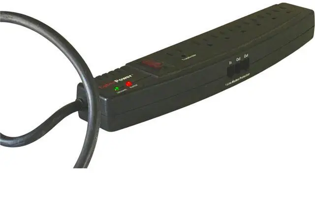 Alt view image 4 of 7 - Cyber Power Surge Protection 750 7 Outlets 31F8 60Hz 1875W 125V