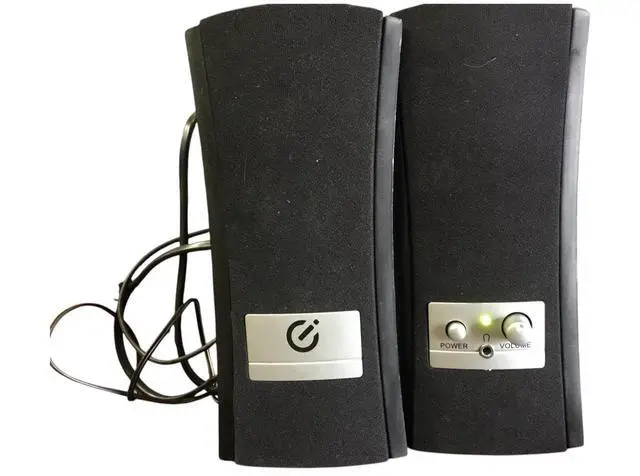 Main image of Sakar 79534N Desktop Computer Speakers with Volume Control & Power LED  110V