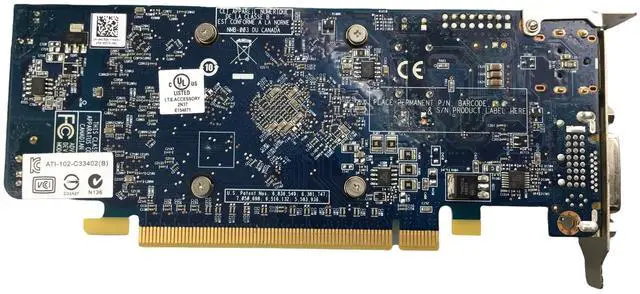 Alt view image 5 of 5 - DELL AMD Radeon HD 7570 Graphics Card 1GB GDDR5 04C5DK